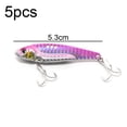 thumbnail image 2 of Señuelos de pesca con cabeza plomada premontados, cebos para lubina sin malezas para agua dulce y salada, 2 of 6