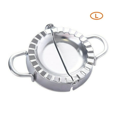 

Durable Stainless Steel Dumpling Mould Cutter Dough Press Pie Maker Set 2 Sizes Available