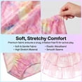 thumbnail image 6 of Girls 2pcs Fish Tail Skirt Swimwear Cosplay Swimsuit Scale Print Swim Top Bathing Suit Kids Girls 4Y, 6 of 9