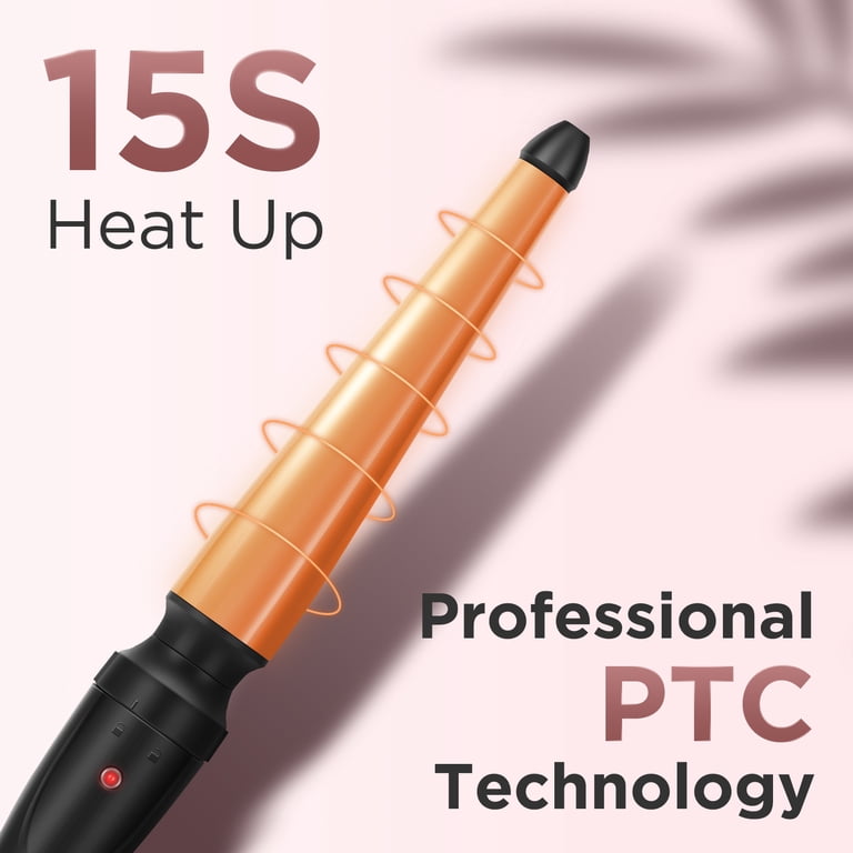 Prizm 3-in-1 Interchangeable Barrel Curling Wand Set photo 6