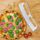 thumbnail image 5 of Cortador de pizza, cuchillo de pizza de acero inoxidable de 35 cm con mango de madera, cortador de pizza profesional con mango de madera maciza -, 5 of 5