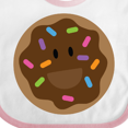 thumbnail image 4 of Inktastic Chocolate Doughnut Boys or Girls Baby Bib, 4 of 4