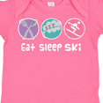 thumbnail image 4 of Inktastic Skiing Eat Sleep Ski Sports Girls Baby Bodysuit, 4 of 5