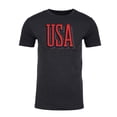 thumbnail image 2 of Men's USA Patriot T-shirts, 4th of July Shirts, Men's Graphic Tees - Charcoal MH200PATRIOT S24 3XL, 2 of 3