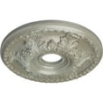 thumbnail image 3 of Ekena Millwork 18"OD x 3 1/2"ID x 2 1/2"P Granada Ceiling Medallion (Fits Canopies up to 6 5/8"), Hand-Painted Flash Gold, 3 of 5