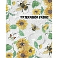 thumbnail image 5 of Garden Blossom Sunflowers Outdoor Pillow Covers Set of 2, Decorative Waterproof Throw Pillow Case, Farm Animals Bee with Butterfly Cotton Linen Soft Cozy Cushion Pillowcases, 5 of 6
