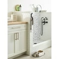 thumbnail image 3 of Amerock Bray Contemporary Double Prong Matte Black Wall Hook, 3 of 9