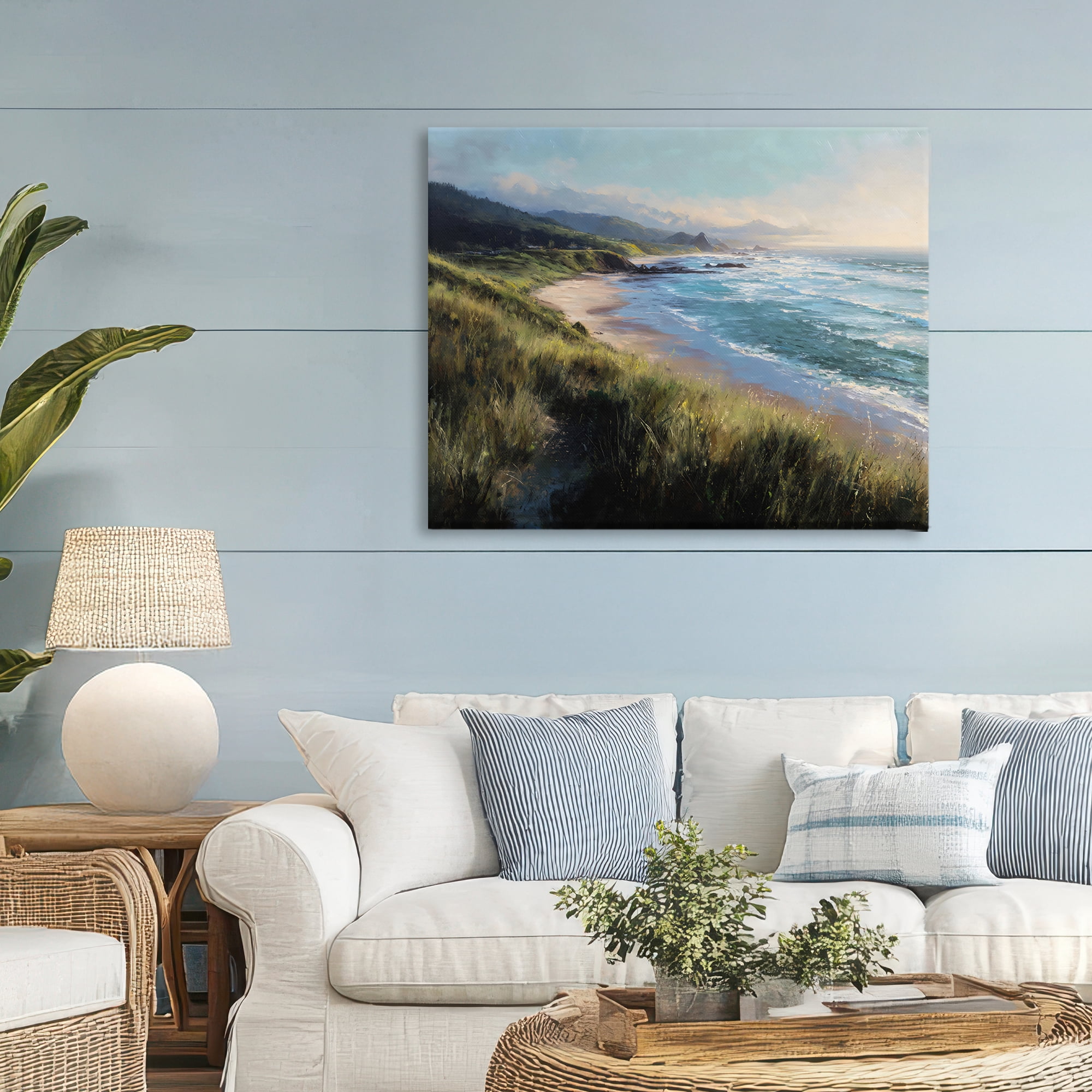 Stupell Industries Nature's Coast in Morning Light Canvas Wall Art, design by Franklyn Gregory