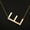E, variant on 26 Alphabet Initial Necklace for Women - Versatile Silver Alloy Choker