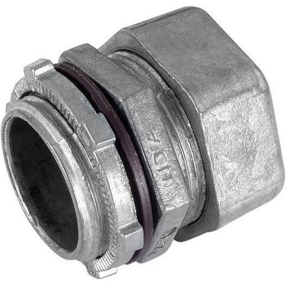 Sigma  1/2 in. Dia. Steel  Electrical Conduit Connector  EMT