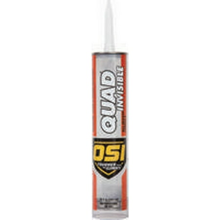 Sovereign Osi Sealant - OSI Quad Window/Door/Siding Sealant, 9.5 oz, Cartridge, Clear, Paste
