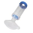 thumbnail image 1 of Espaciador de respiración ANGGREK Inhalador tamaño L con cubierta facial, 1 of 8