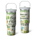 thumbnail image 2 of 1pc Plant Lover 30oz Tumbler with Straw & Handle - Insulated Stainless Steel Cup | Holiday Gift for Man Women (Christmas, Valentine's, Birthday), 2 of 7