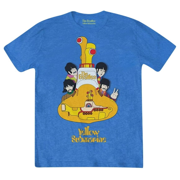 The Beatles T-Shirt Adulte Jaune sous-Marin sous-Marin