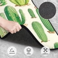 thumbnail image 3 of Naloa Cactus And Succulent Car Foot Mat Set of 4 Pieces - Universal Floor Liner Neoprene Full Set Floor Mats for Cars Trucks SUV, 3 of 7