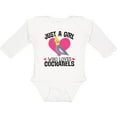 thumbnail image 3 of Inktastic Cockatiel Just A Girl Who Loves Girls Long Sleeve Baby Bodysuit, 3 of 5