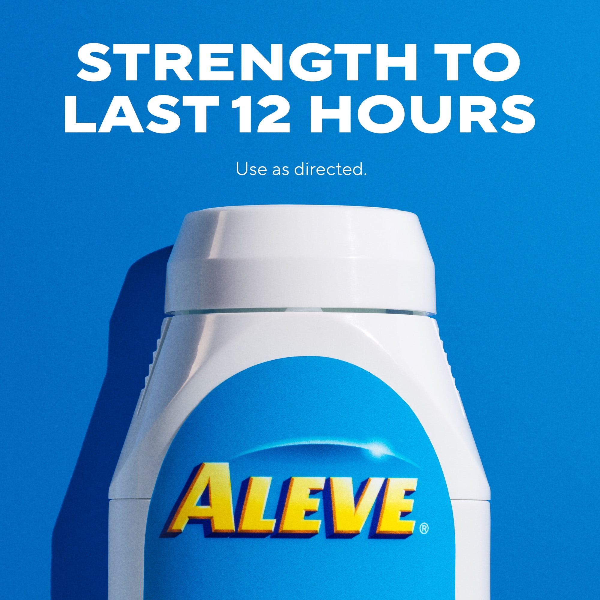 (3 pack) Aleve Back & Muscle Pain Reliever Naproxen Sodium Tablets, 90 Count