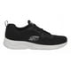 thumbnail image 2 of Tenis Hombre Skechers Deportivo Suela Plana Textil Correr Caminar Ajustable Cordones Agujetas Deport negro 26, 2 of 5