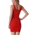 thumbnail image 6 of InstantFigure Short Sleeveless Scoop Neck Tank Dress 168031, 6 of 14
