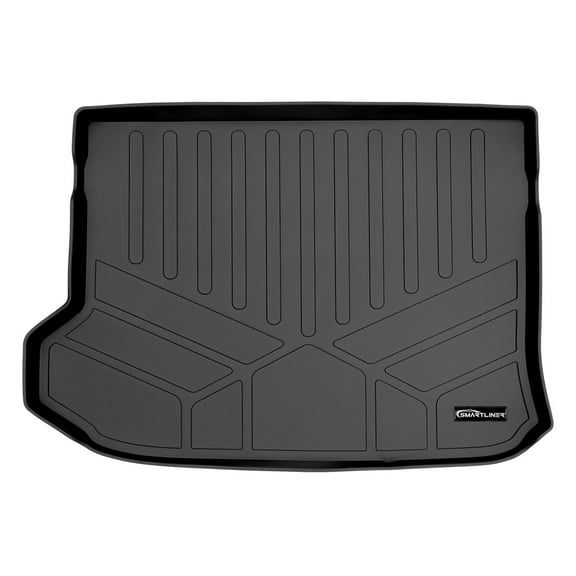 SMARTLINER All Weather Custom Fit Cargo Trunk Liner Floor Mat Black Compatible With 2016-2020 Buick Envision