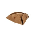 thumbnail image 2 of Suede Women's Pirate Hat, 2 of 5