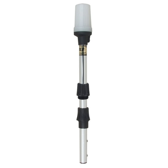 Perko 1400DP4CHR Alpha-Series Universal White All-Around Navigation Pole Light - 36" Height