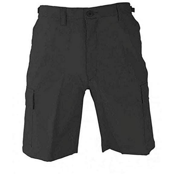 PROPPER F526138 Adult's BDU Battle Rip Cargo Short Black X-Small
