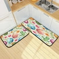 thumbnail image 7 of Coolnut Easter Eggs Kitchen Rugs Mats 2 Piece Set, Non Slip Rubber Runner Rug Kitchen Sink Floor Mat for Kitchen Laundry Room Hallway Office Home Decor, 7 of 7
