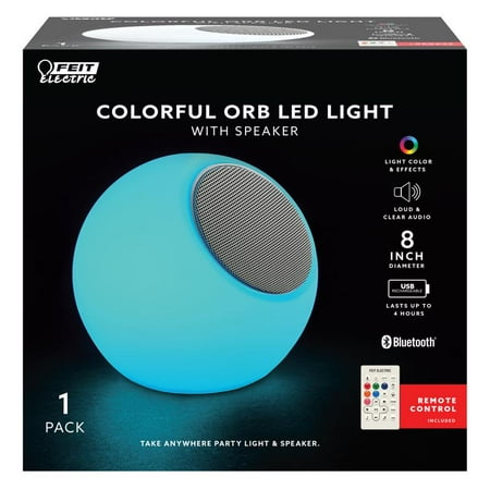 

Feit Wireless Bluetooth Weather Resistant Color Changing Speaker