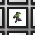 thumbnail image 4 of Gallery Pops Marvel Comics Avengers - Hulk Wall Art, Black Framed Version, 12" x 12", 4 of 5
