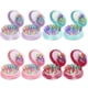 thumbnail image 1 of Onlyfu cepillo de pelo 8 piezas plegable espejo de viaje cepillos de pelo redondo compacto portátil cepillo de pelo con mini espejo para mujeres niñas, 1 of 5