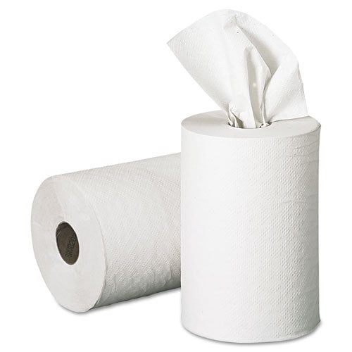 Pacific Blue Basic® Paper Towel Roll by GP PRO (Georgia-Pacific), White, 28706, 350 Feet Per Roll, 12 Rolls Per Case