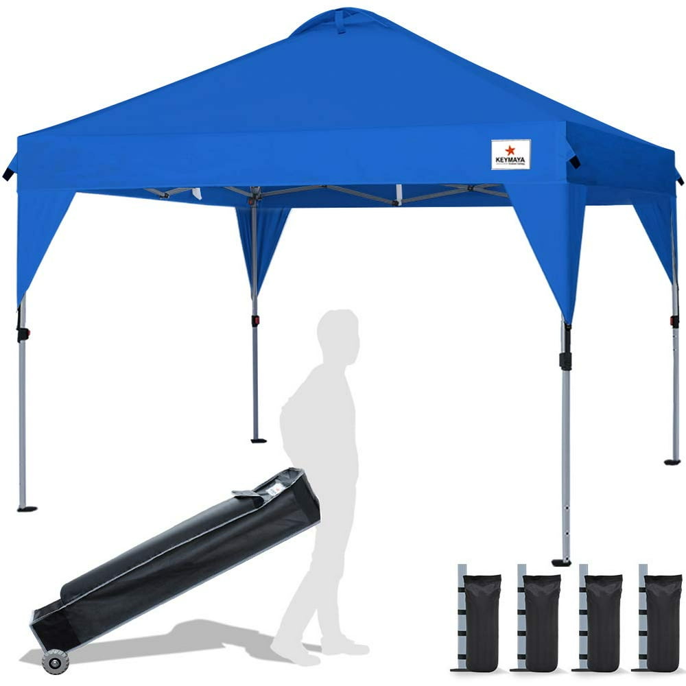 Keymaya 10'x10' Ez Pop Up Canopy Tent Commercial Instant Shelter
