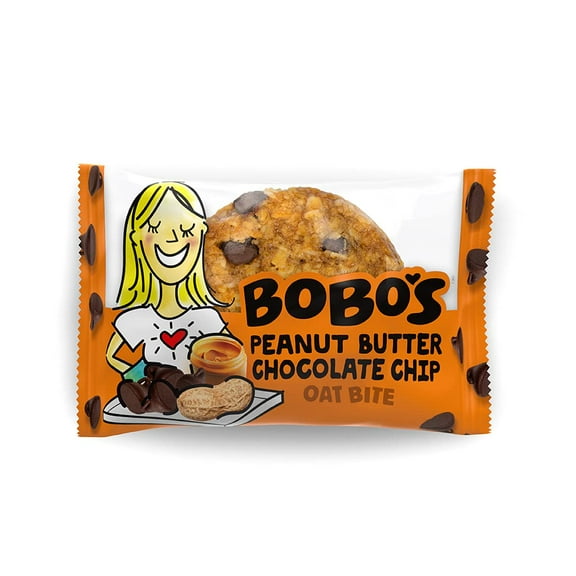 (Price/Case)Bobo's Oat Bars Peanut Butter Chocolate Chip, 6.5 Ounces, 6 per case