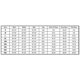thumbnail image 1 of Trajes de baño para mujer Trajes de baño de dos piezas Parte superior de volantes con volantes con parte inferior de talle alto Conjunto de bikini, 1 of 2