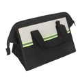 thumbnail image 1 of Tool Bag Organizer Portable 600D Polyester Wear  Wide Mouth Electrician Hardware Tote With  Reflective Strip Pockets Large Capacity Heavy Duty, 1 of 8