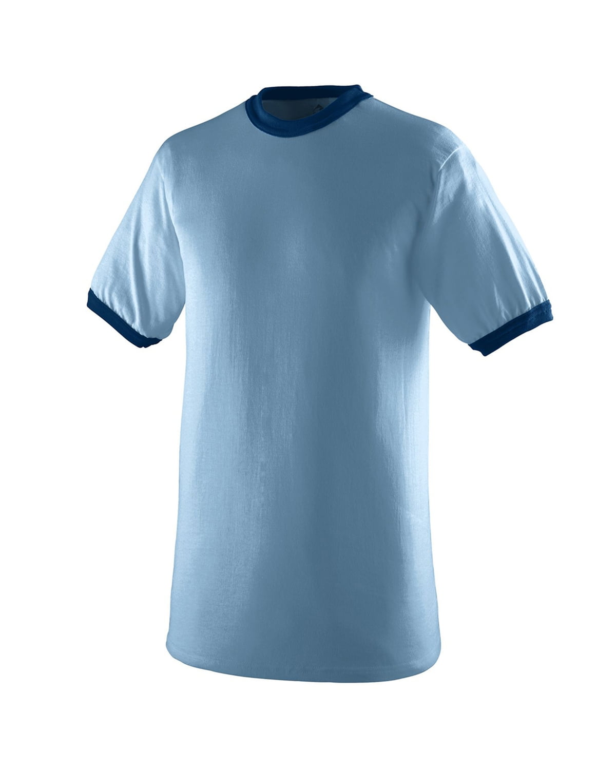 【XLARGE】XLARGE×Blu Boy RINGER S/S TEE Augusta Sportswear unisex adult Ringer tee shirt, Light Blue