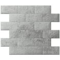 thumbnail image 3 of 10-Pack Peel and Stick Backsplash Wall Tile for Kitchen Bathroom Fireplace in Natural White, 3 of 7