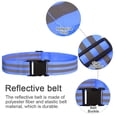 thumbnail image 3 of Equipo para correr reflectante,Bandas reflectantes para brazo/muñeca/tobillo/pierna,Accesorios de ciclismo para mujeres y hombres, 3 of 6