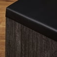 thumbnail image 3 of Simple Living Baxter 5-Piece Table Set with Storage Ottoman in Black/Grey, 3 of 4
