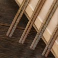 thumbnail image 4 of 10 Pairs Wooden Unpainted Restaurant Hotel Household Kitchen Chopsticks Cutlery, 4 of 4