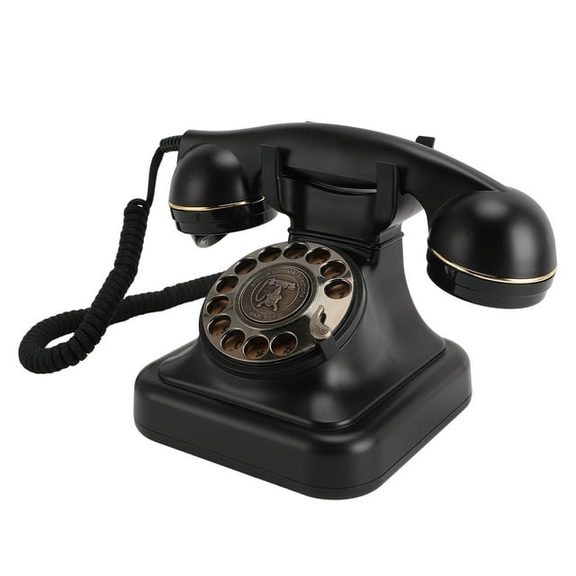 Teléfono Rotativo Retro, Decoración Redial de Función de Teléfonos Fijos Retro para la Oficina en Casa