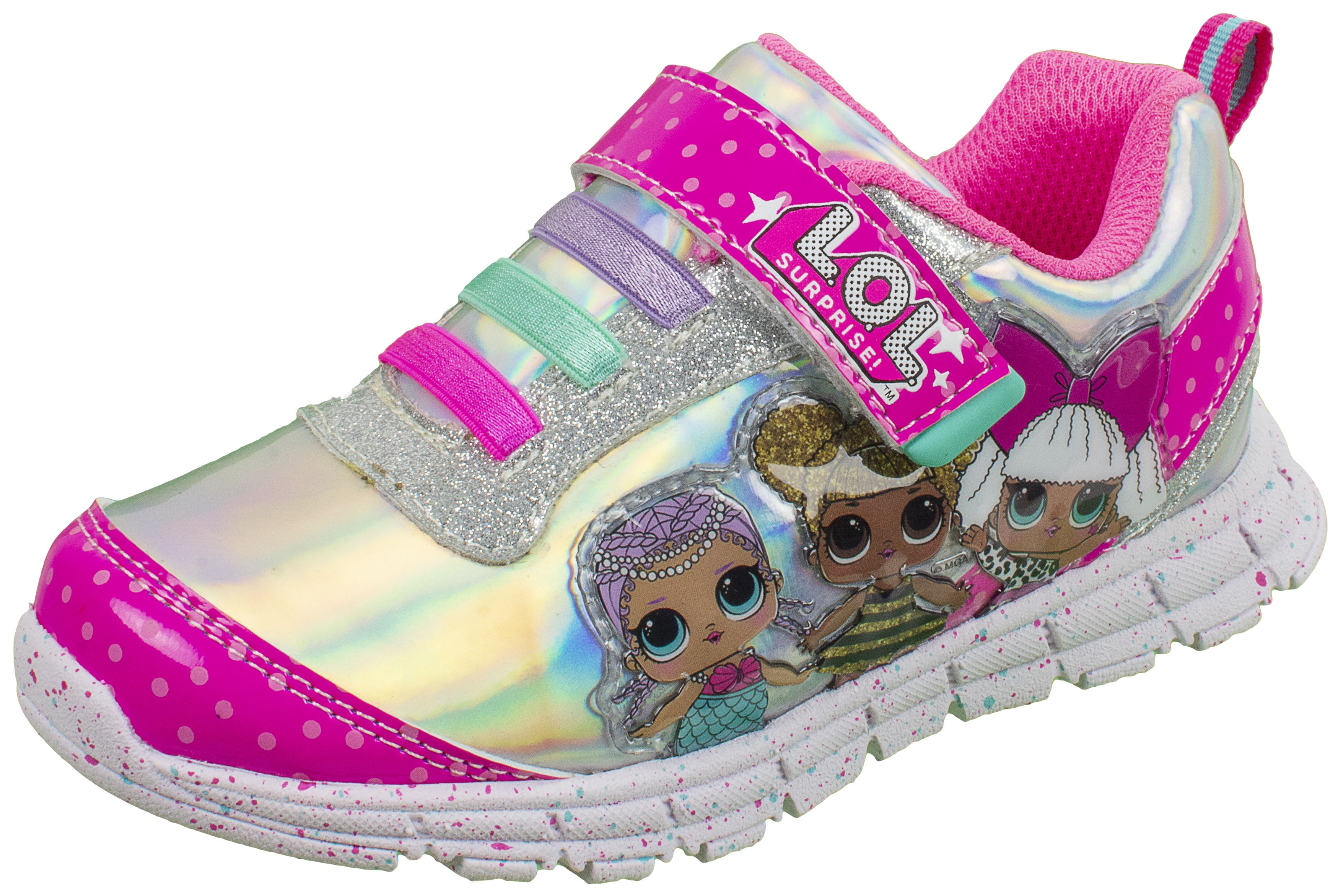 L.O.L Surprise Girls Sneakers, Light Up 