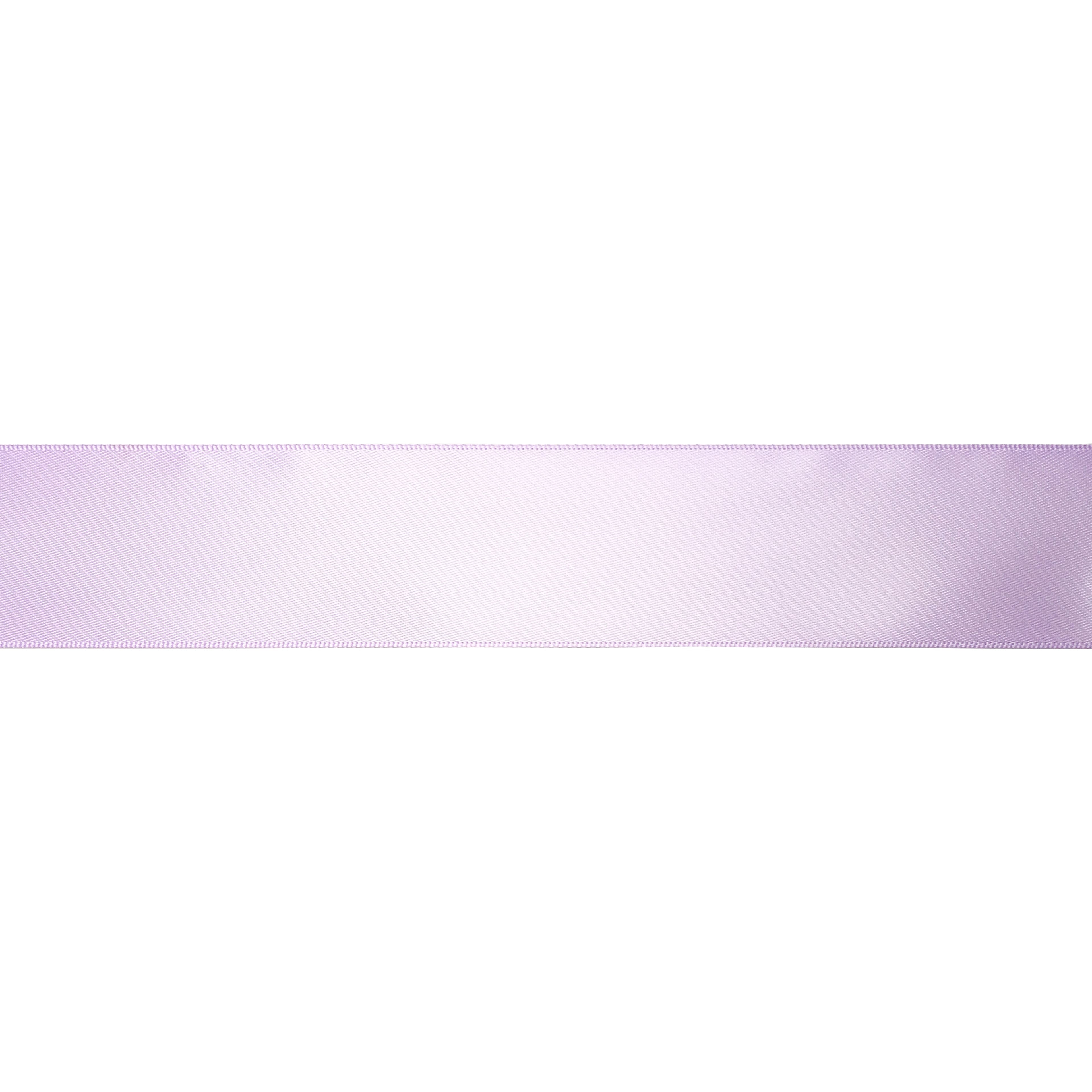 1.5" x 3yd. Lavender Satin Ribbon by Celebrate It â€“ Non-Wired Woven Selvage Edge - Ideal for Gift Wrapping - Crafts & Decor - 12 Pack