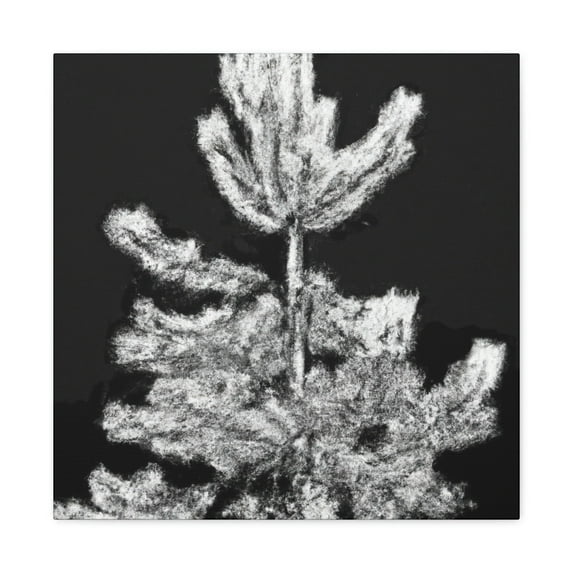 Pine Trees in Deco - Canvas