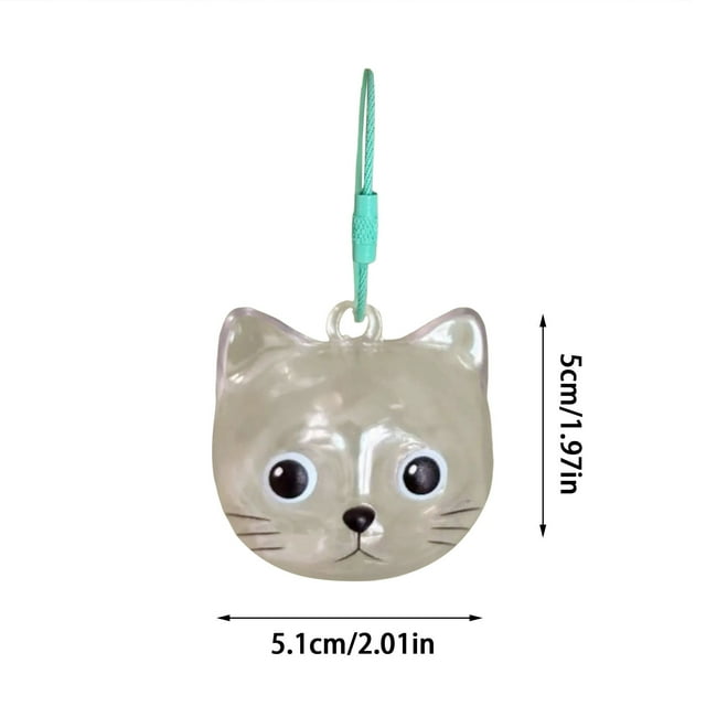 Porte-clés Commémoratif pour Cheveux Charme Souvenir pour Chats Rangement Idée Unique pour Amoureux 1 Pce