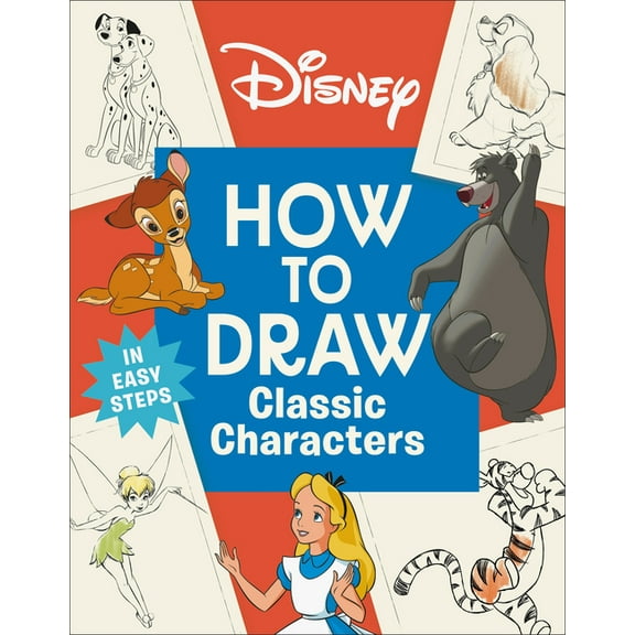 Disney How to Draw Classic Characters, (Paperback)