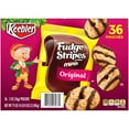 Keebler Fudge Shoppe Cookies Fudge Stripes Minis Original 72oz