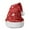 White, variant on Christmas Santa Hat – Classic Red Santa Claus Hat with White Plush Trim & Pom, Soft Polyester Xmas Party Headwear for Holiday Decoration & Festive Costume Accessory