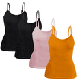 thumbnail image 1 of Set 4 Blusas Mujer Tirantes Unitalla Casual Blusa Crop Top Dama, 1 of 5